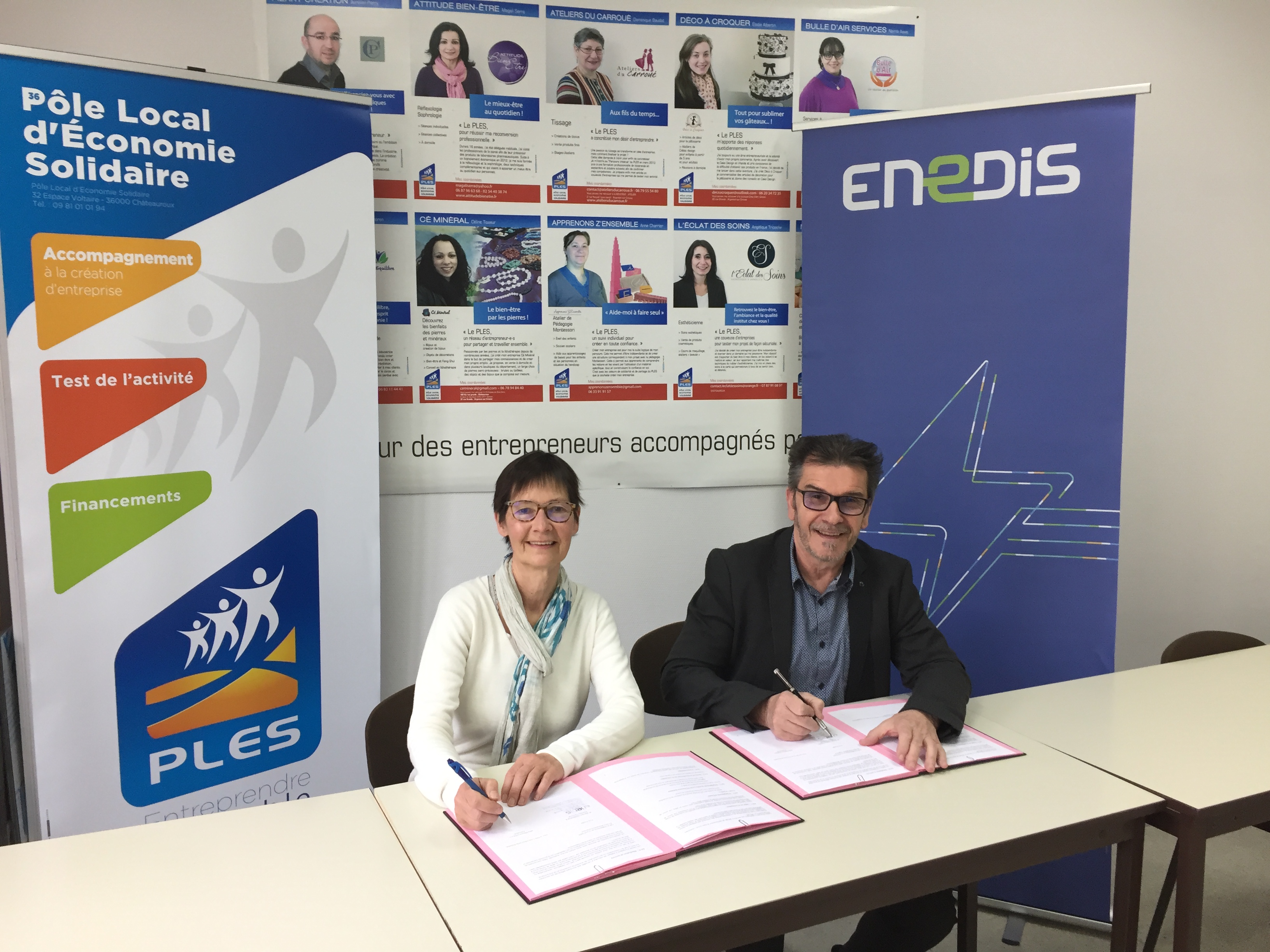 Renouvellement du partenariat ENEDIS et du PLES en 2022