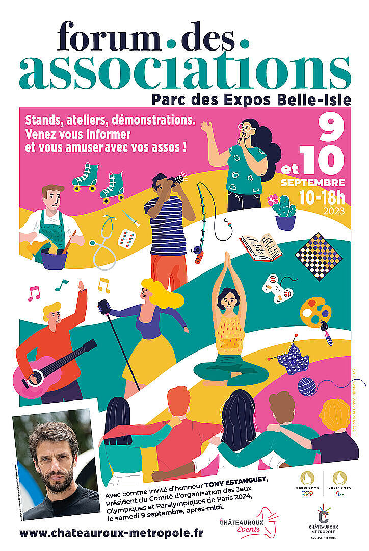 Forum des Associations 09 et 10 Septembre 2023 au Parc des Expos de Belle – Isle