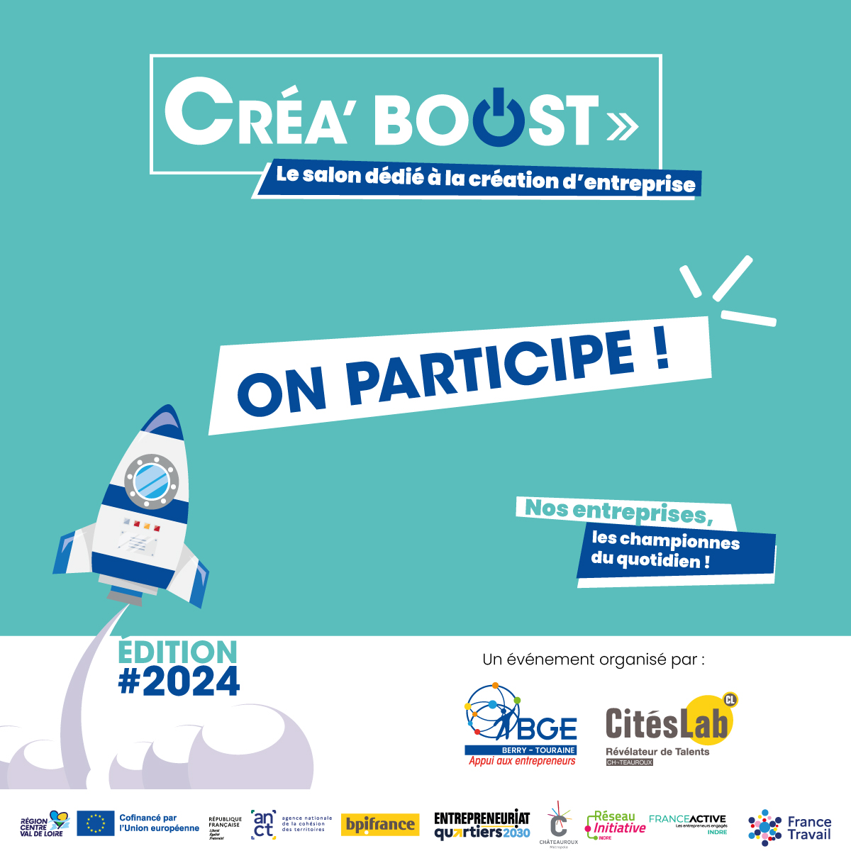 Forum Créa’ Boost Édition 2024 le Jeudi 18/04/2024